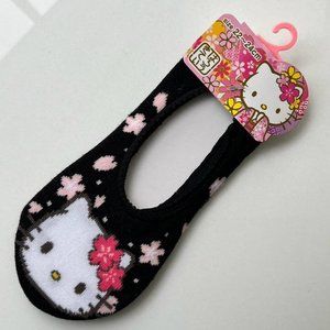 official sanrio hello kitty cherry blossom no-show socks